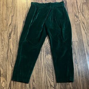 RUJUTA SHETH X FREE PEOPLE VELVET PANTS S NWT